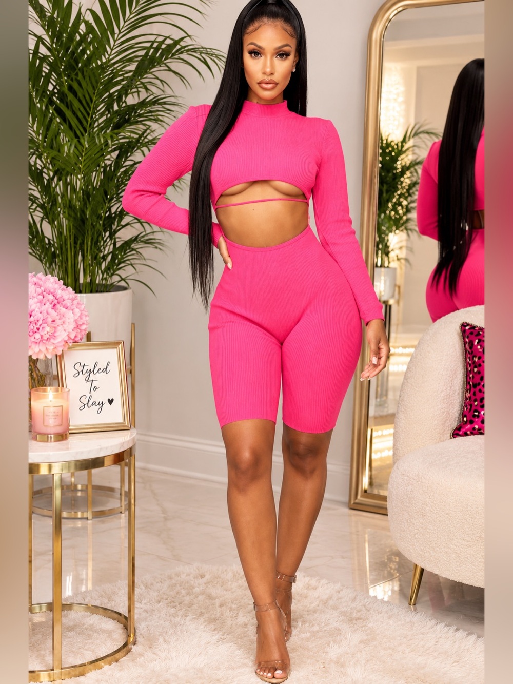 ✨ Fashion Nova Ribbed Romper Size Small ✨